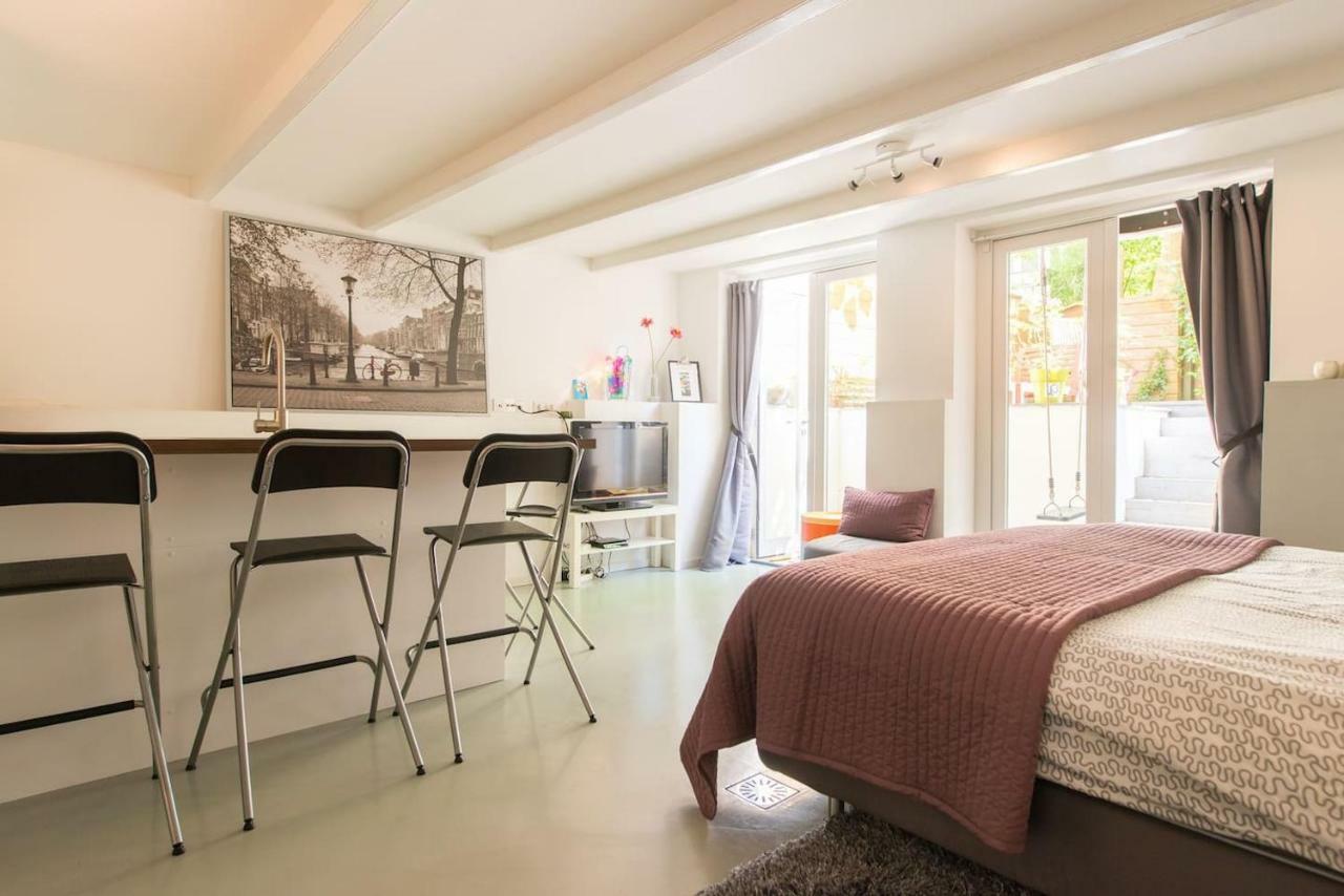 Quiet Apartment For 4 At Park In Center Amsterdam Extérieur photo